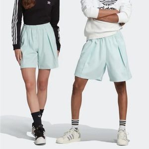 Adidas Adicolor Contempo Tailored Shorts (Gender Neutral) in Almost Blue Size XS